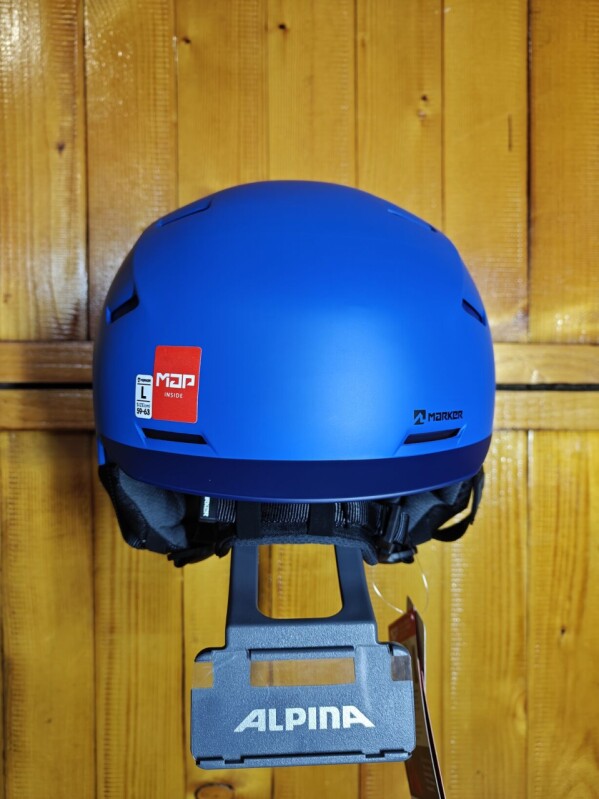 PRILBA MARKER PHOENIX MAP AQUA BLUE 59-63CM